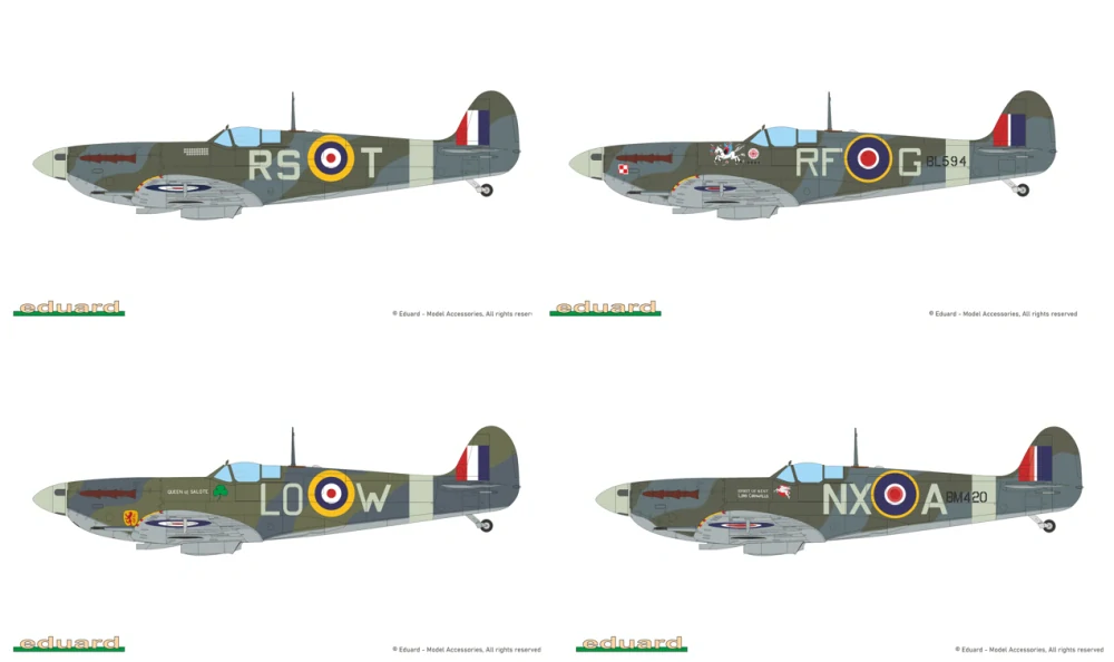 Eduard Spitfire Mk.Vb mid ProfiPACK 1/48