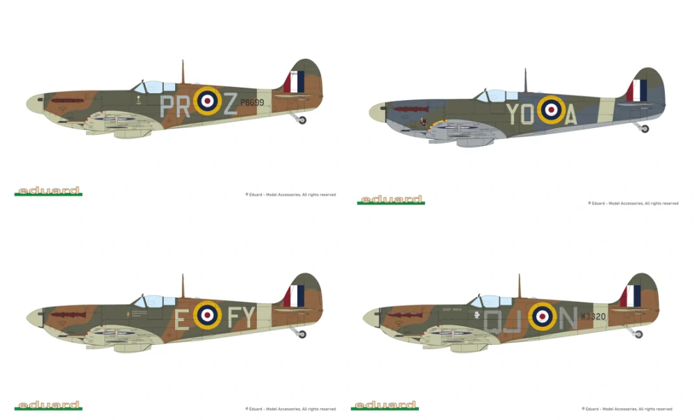 Eduard Spitfire Mk.Vb early ProfiPACK 1/72
