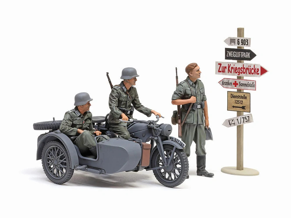 Tamiya KS600 & Sidecar 1/35