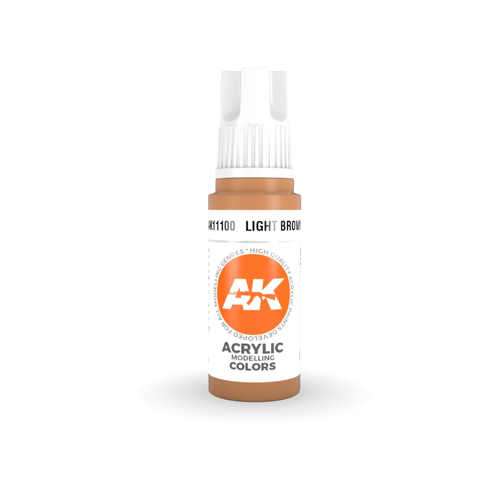 AK 3Gen Acrylics Light Brown / Světle hnědá