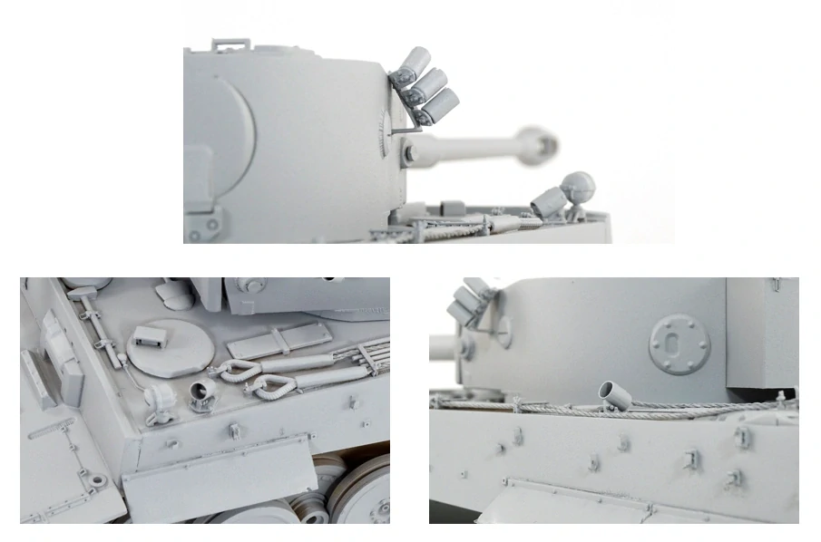 BSK Model Tiger I Smoke & S-Mine Launchers 1 1/35