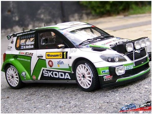 Belkits SKODA Fabia S2000 EVO 2012 BARUM Czech Rally Zlin 1/24