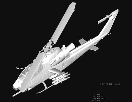 Hobby Boss AH-1S Cobra Attack Helicopter 1/72