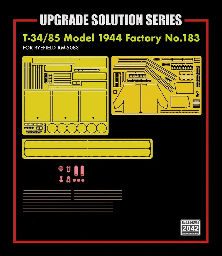 RFM Upgrade Solution Series for T-34/85 Model 1944 Factory No.183 for RM-5083 1/35