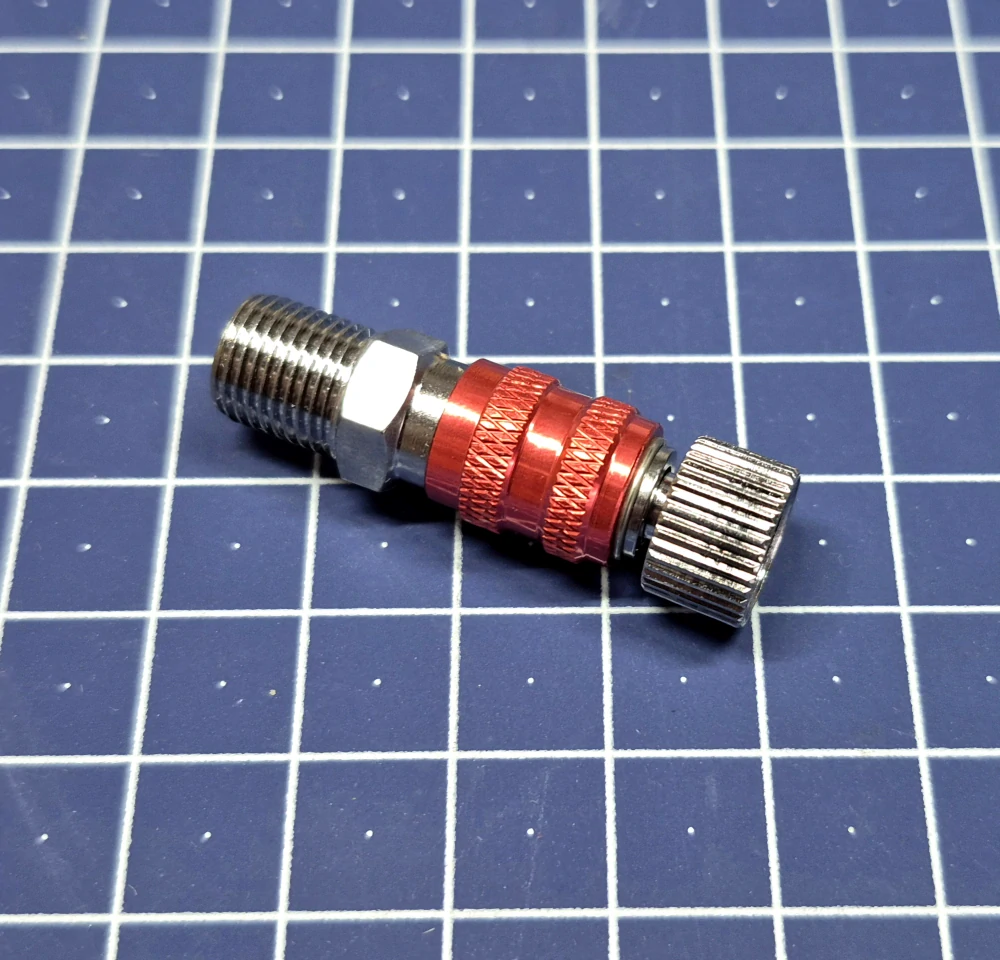 Rychlospojka červená 1/8"