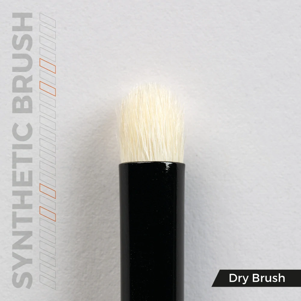AK Synthetic Dry Brush – M / Patinovací štětec