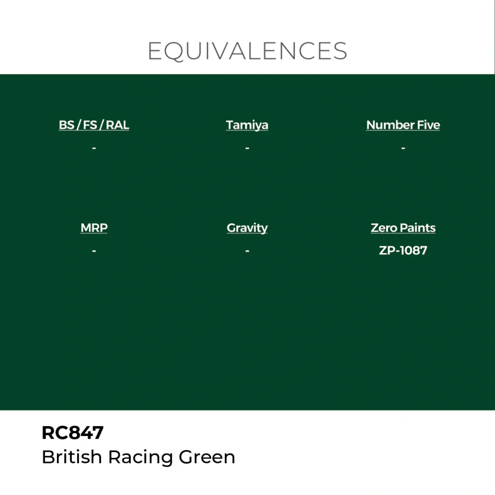 AK RC British Racing Green / Britská závodní zelená