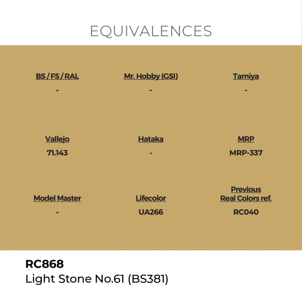 AK RC Light Stone No.61 (BS381)