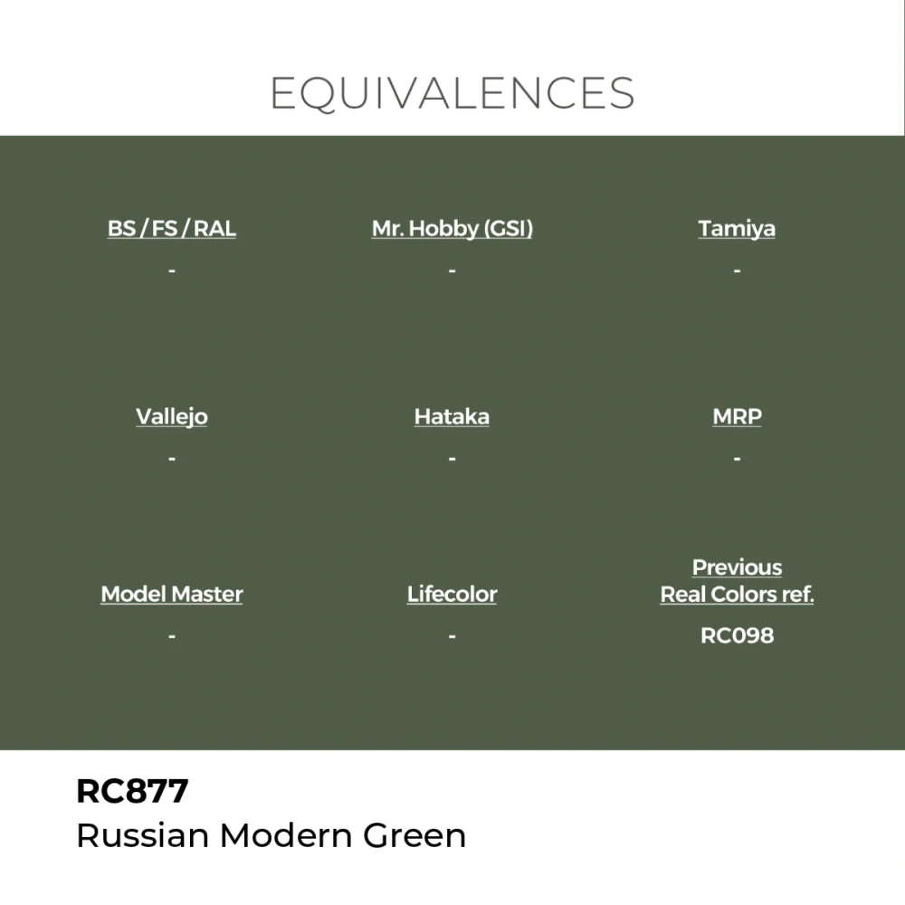 AK RC Russian Modern Green / Ruská moderní zelená