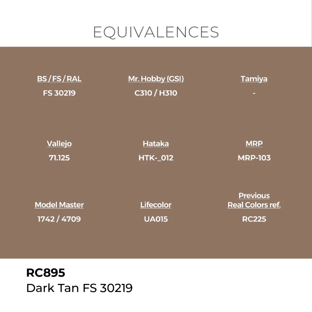 AK RC Dark Tan FS 30219 / Tmavá písková