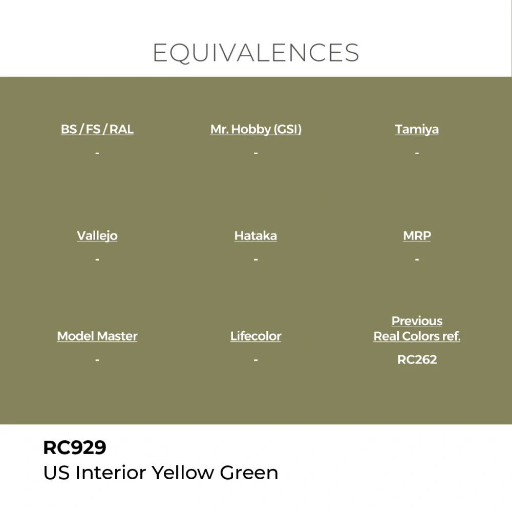 AK RC US Interior Yellow Green / Interiérová žlutozelená