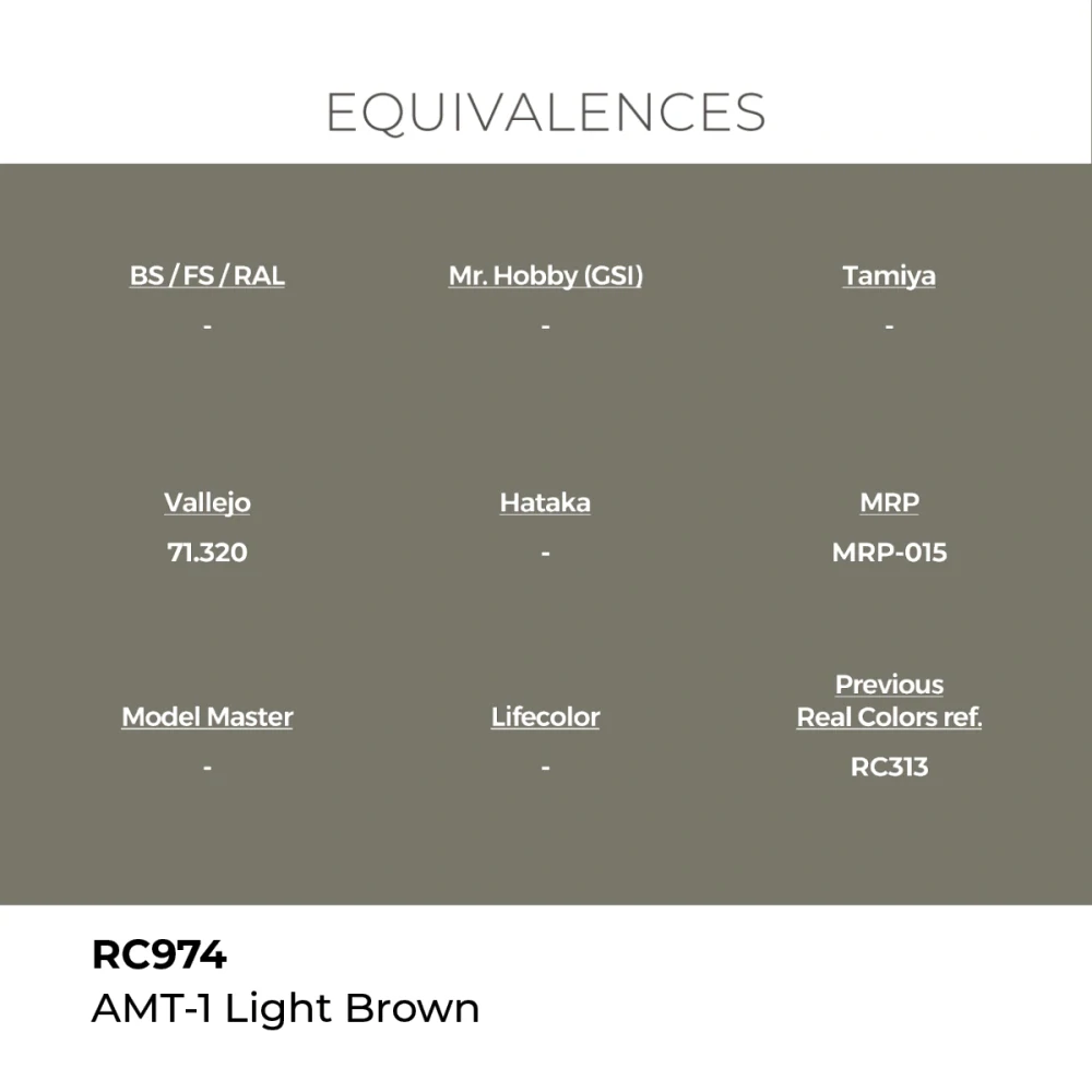 AK RC AMT-1 Light Brown / Světle hnědá