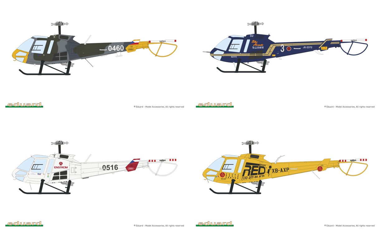 Eduard ENSTROM 480 Hybrid edition 1/72