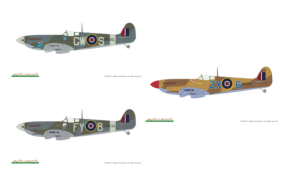 Eduard Spitfire F Mk.IX ProfiPACK 1/48