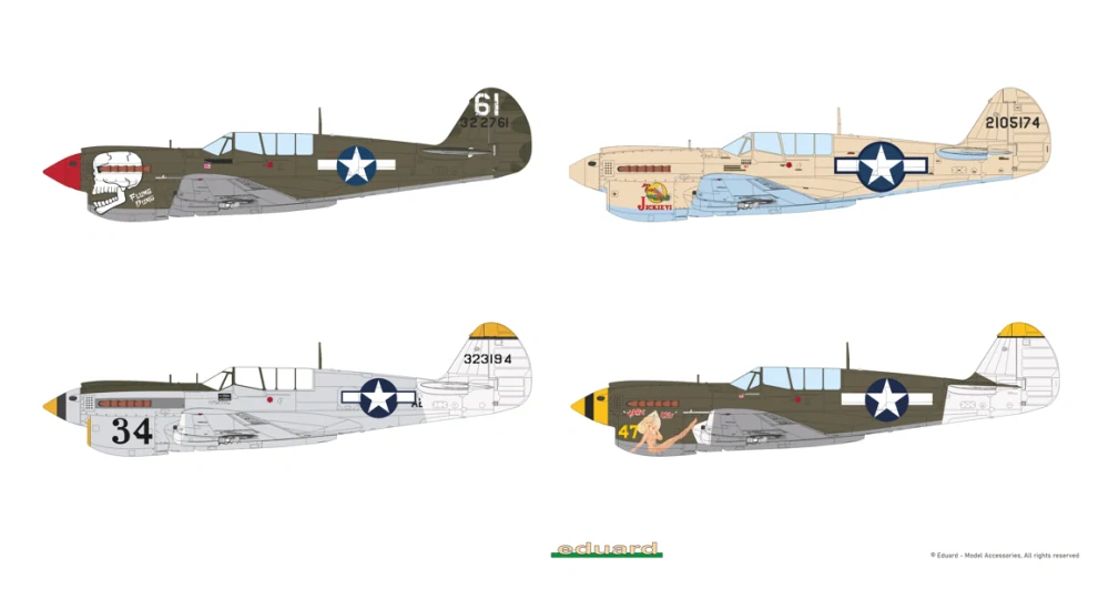 Eduard P-40N Warhawk Weekend 1/48