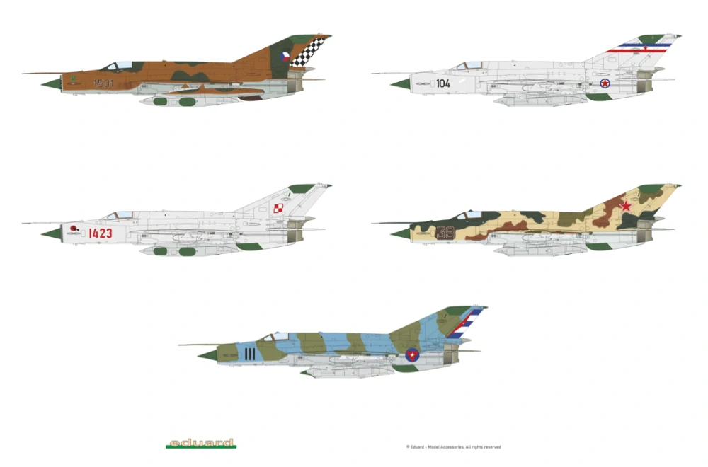 Eduard MiG-21R ProfiPACK 1/72 (ČR)