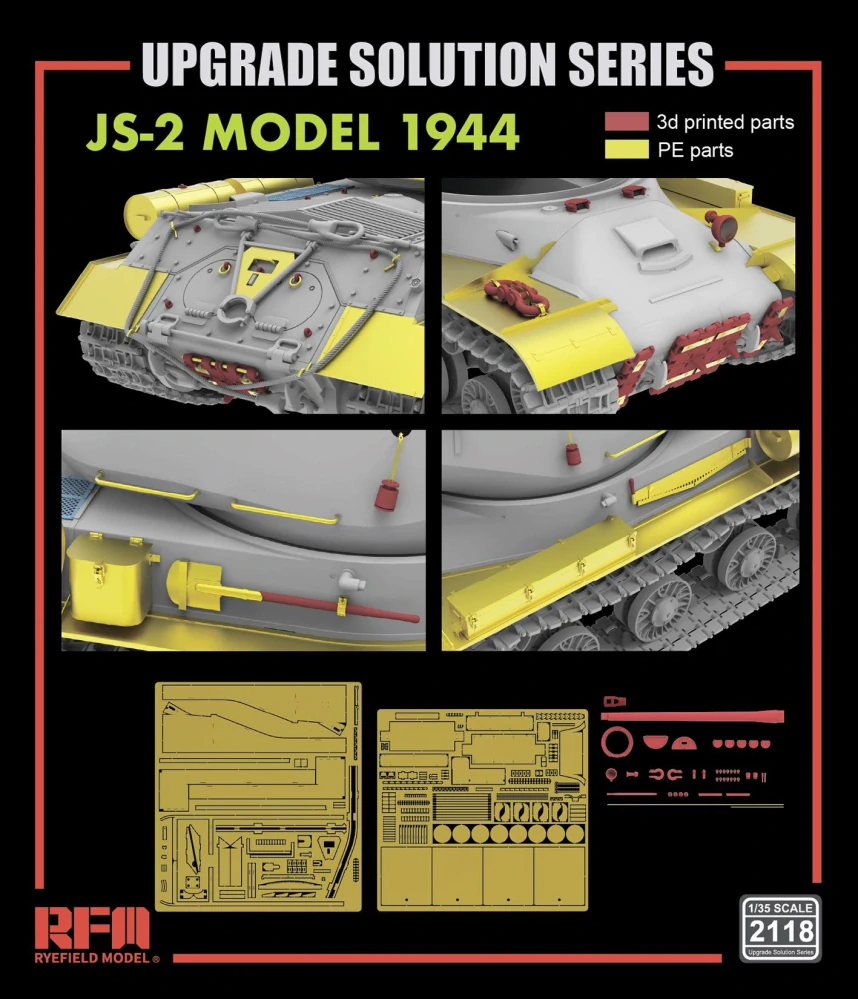 RFM Upgrade set for RM5160 JS-2 1/35