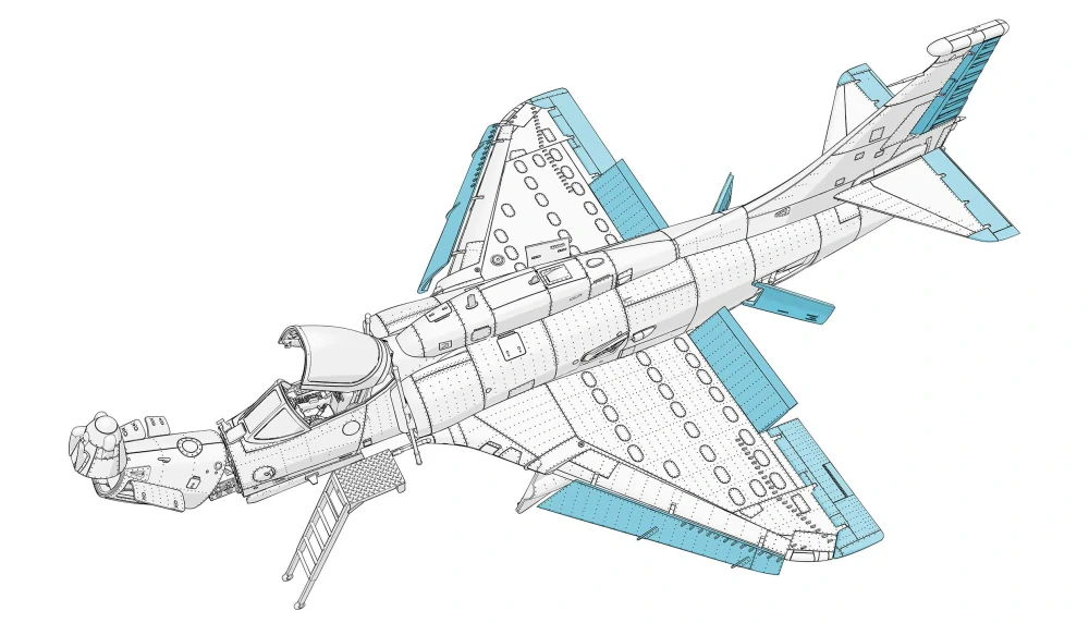 Magic Factory Douglas A-4M Skyhawk "Adversary" 1/48