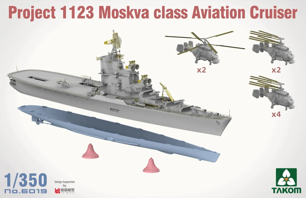Takom Project 1123 Moskva class Aviation Cruiser 1/350 (Předobjednávka červenec)