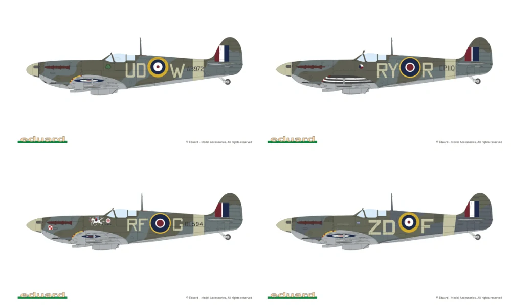 Eduard Spitfire Mk.Vb Mid ProfiPACK 1/72