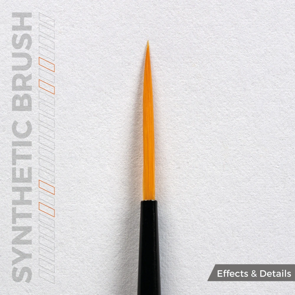 AK Synthetic Brush - Liner 17mm