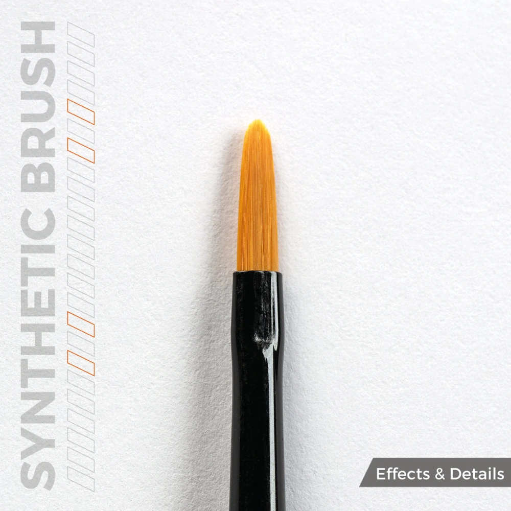 AK Synthetic brush - Filbert 2