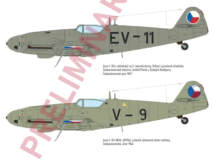 Eduard Avia S-99/C-10 Limited (ČR) 1/72 (Předobjednávka červenec)