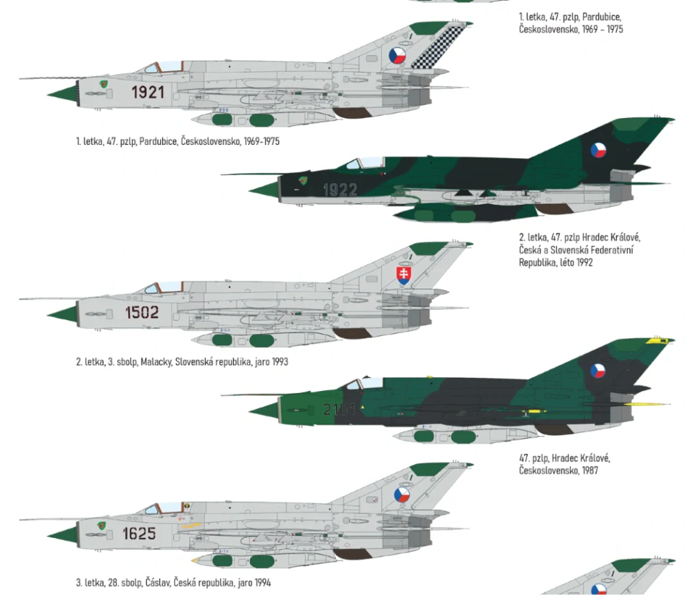 Eduard Erka / MiG-21R v Československu Limited + KNIHA! (ČR) 1/72 (Předobjednávka červenec)