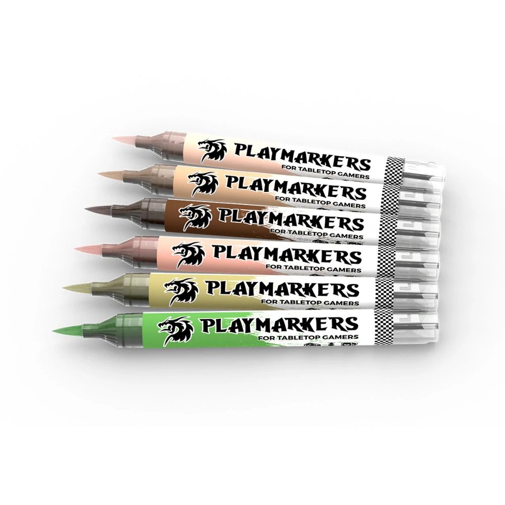 AK Skins & Flesh Tones - Playmarker Set / Odstíny pleti a kůže