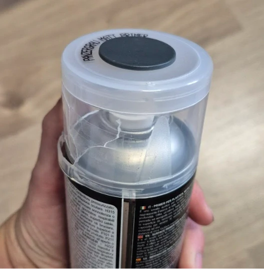 TITANS HOBBY Panzergrau Matt Primer (German Dark Grey) - 400ml / Německá tmavě šedá základová (Prasklé víčko)
