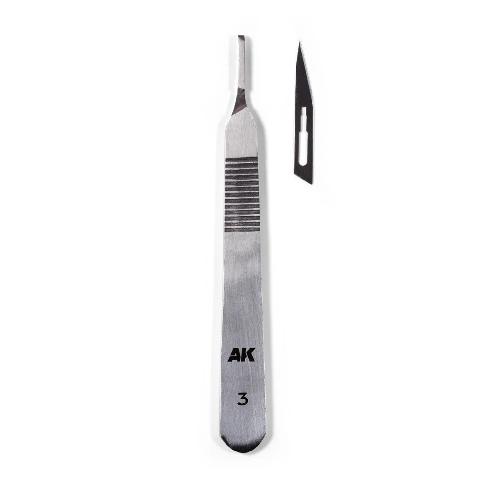 AK Standard Scalpel Handle / Madlo skalpelu nerezové