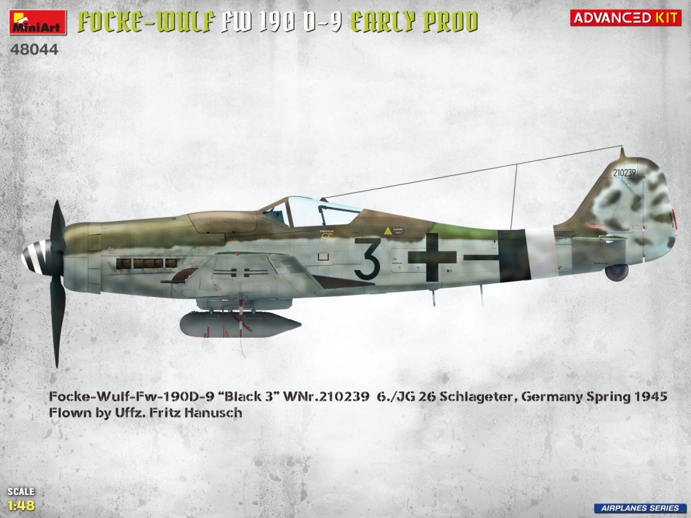 MiniArt Focke-Wulf Fw 190D-9 Early. Prod. advanced kit 1/48