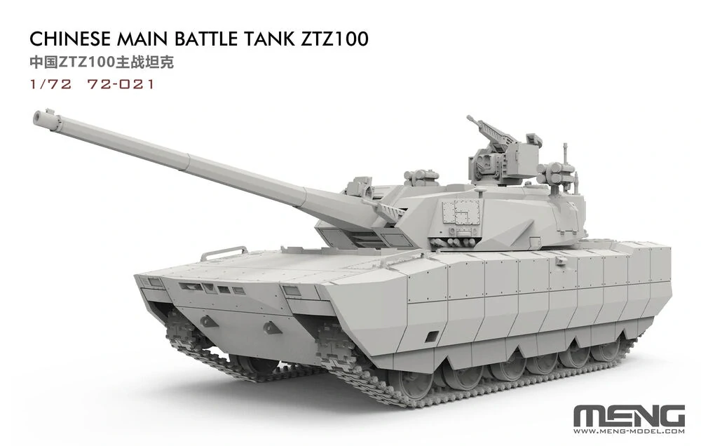 MENG Chinese Main Battle Tank ZTZ100 1/72 (Předobjednávka říjen)