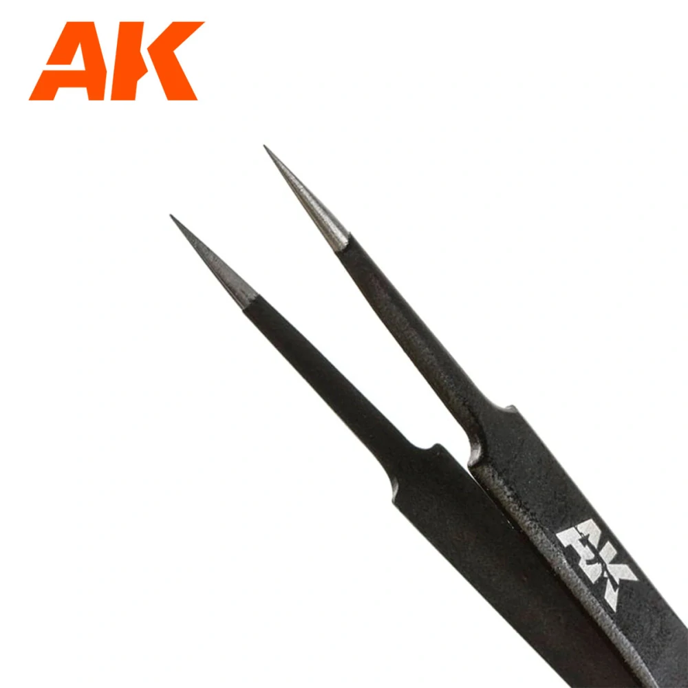 AK Precision Straight Tweezers / Precizní pinzeta špičatá