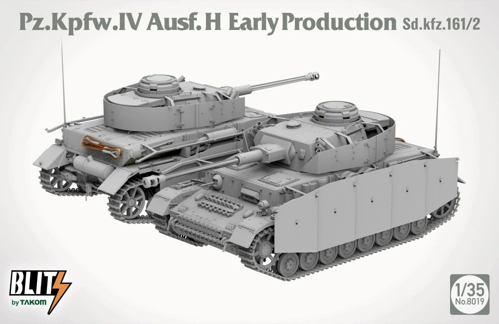 Takom Pz.Kpfw. IV. Ausf. H Early Production Sd.Kfz.161/2 - Super Blitz 1/35 (Předobjednávka listopad)