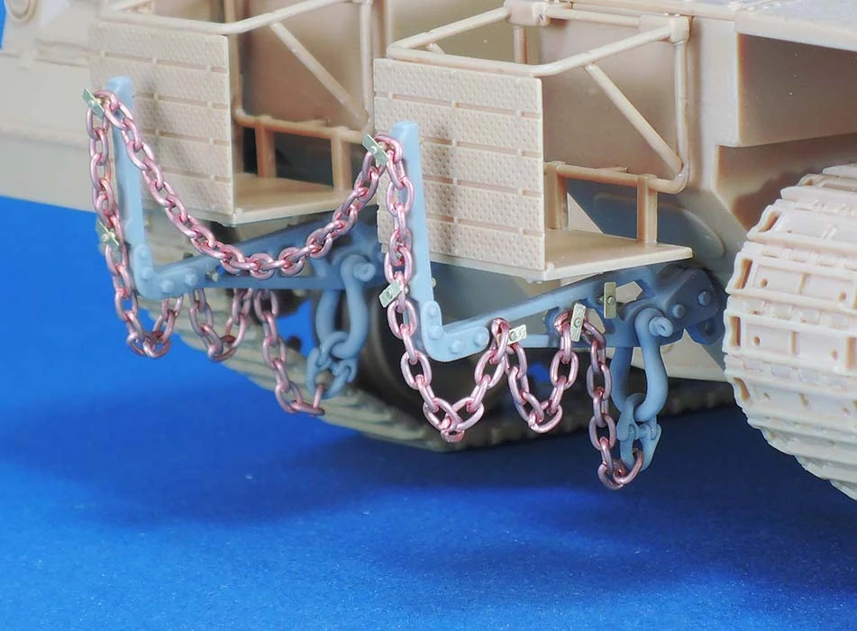 Legend IDF AFV Rear Towing Horn/Chain set 1/35