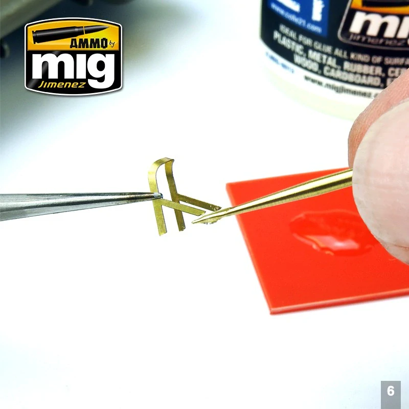 Ammo Mig Brass Toothpicks / Sada mosazných párátek 3v1 (pro sek. lepidlo a škrábance)