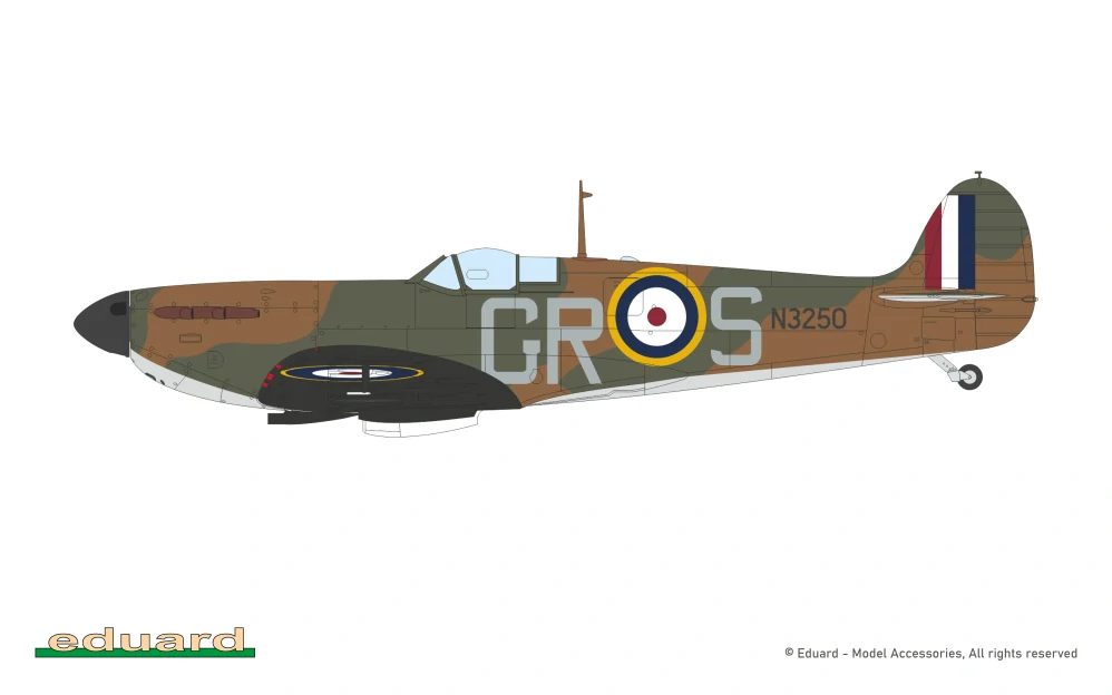 Eduard Spitfire Mk.Ia ProfiPACK 1/72