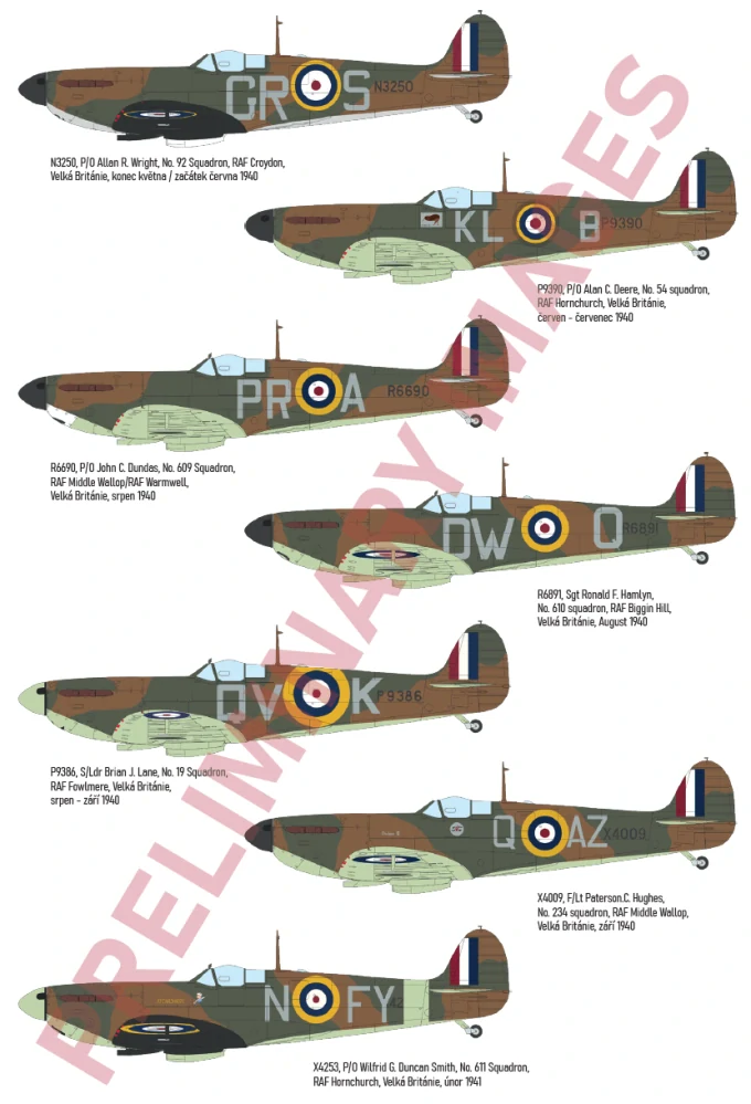 Eduard Spitfire Mk.Ia ProfiPACK 1/72 (Předobjednávka říjen)