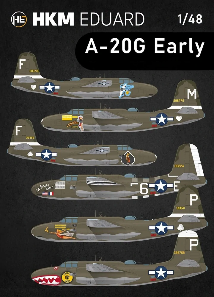 Eduard A-20G Havoc Limited 1/48 (Předobjednávka prosinec!)