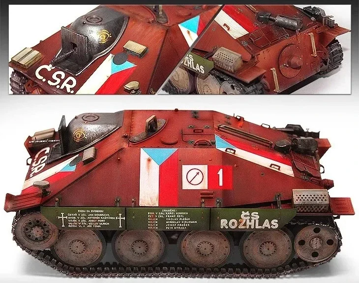 Academy Jagdpanzer 38(t) Hetzer "Prague 1945" 1/35