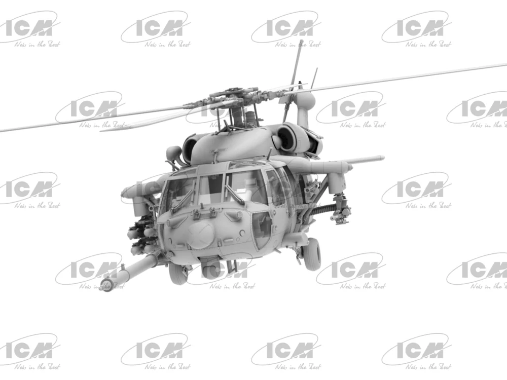 ICM MH-60L DAP US Special Forces Attack Helicopter 1/48 (Předobbjednávka říjen)