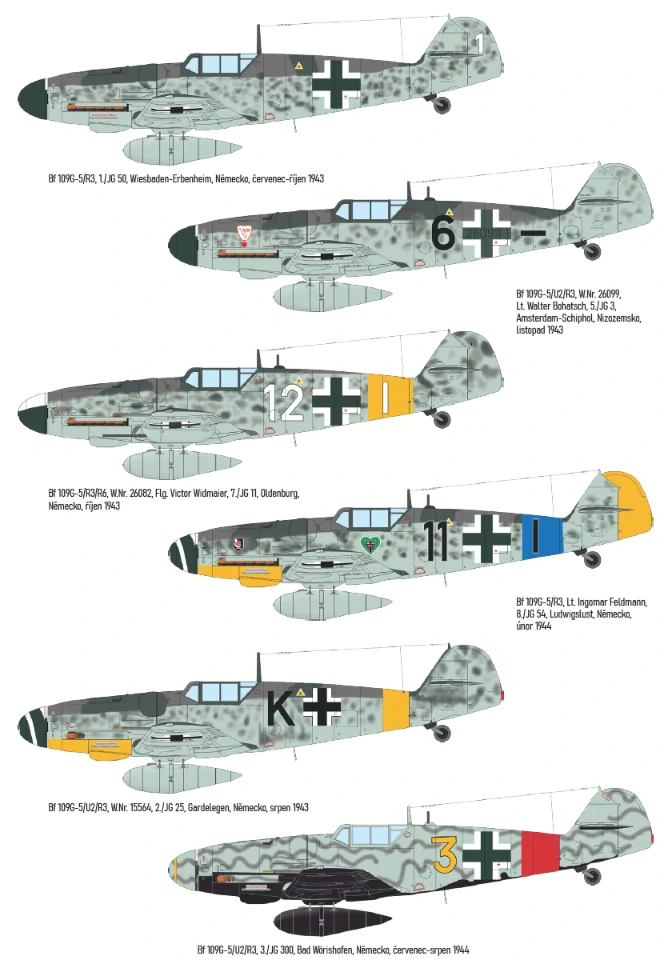 Eduard Bf 109G-5 ProfiPACK 1/72 (Předobjednávka listopad)