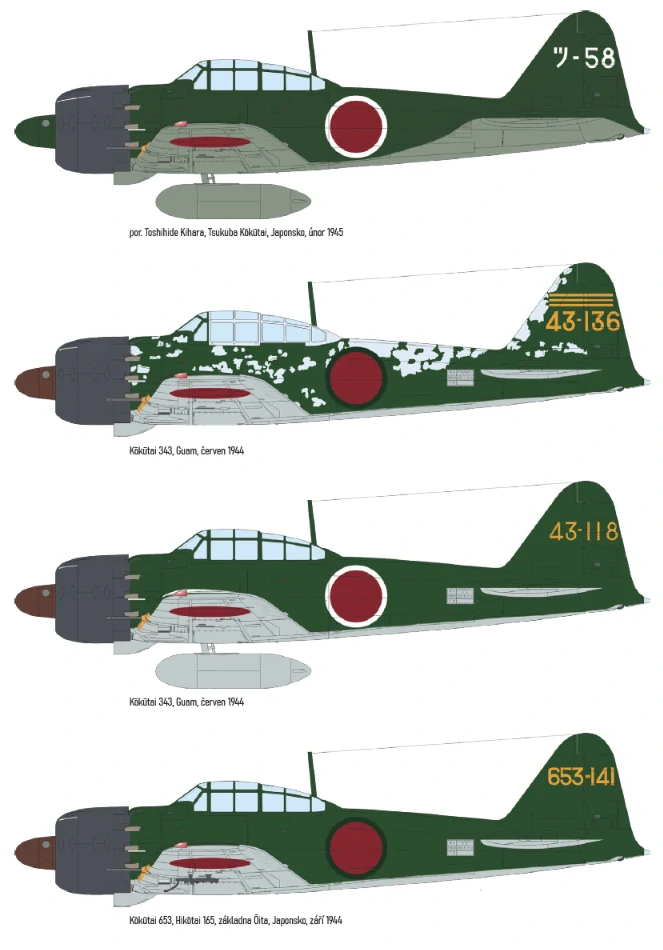 Eduard A6M5 Zero Type 52a Weekend 1/48 (Předobjednávka listopad)