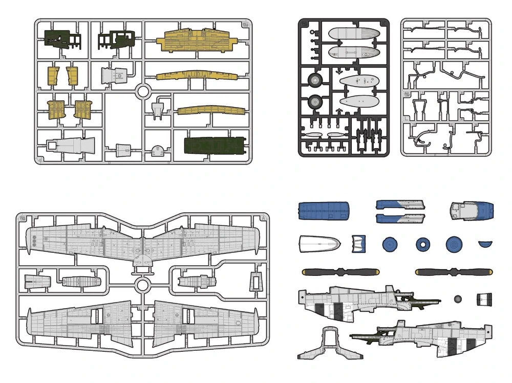 Border Model North American P-51D Mustang - CHROMA SERIES 1/35 (Předobjednávka únor)