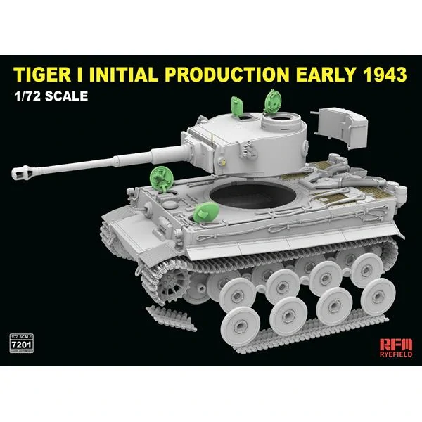 RFM Tiger I initial production, early 1943 1/72 (Předobjednávka prosinec/leden)