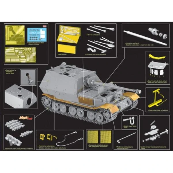 DRAMi Sd.Kfz. 184 Ferdinand (Premium) 1/35 (Předobjednávka listopad/prosinec)