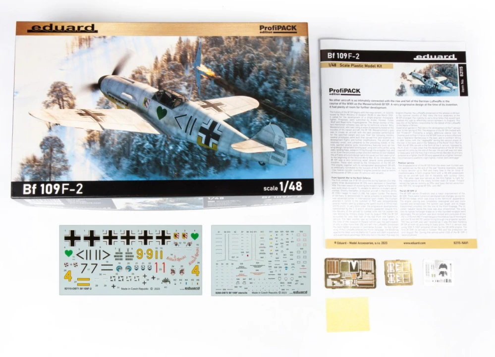 Eduard Bf 109F-2 ProfiPACK 1/48