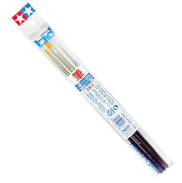 Tamiya Sada štětců HF High Finish Standard 3v1