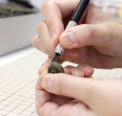 Tamiya Modelářský nůž s výměným ostřím + 25ks čepelí